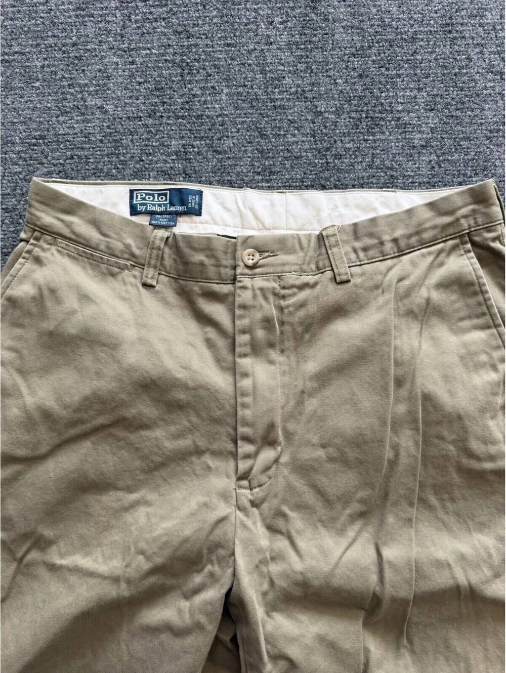 Polo Ralph Lauren Prospect Pant Mens 34x30 Tan Classic Chino Twill Straight